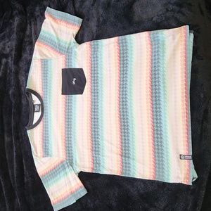 Lrg Lifted Research Group Star Pattern T Shirt Vintage Y2K